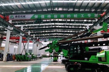 China TYSIM PILING EQUIPMENT CO., LTD fabriek