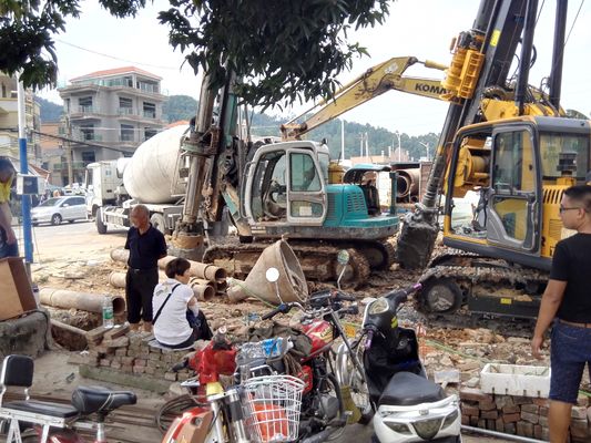 Zware 50.000 Kg Heipaalmachine met 32 MPa Hydraulisch Systeem en 100kN Max. Trekkracht voor Boortoepassingen