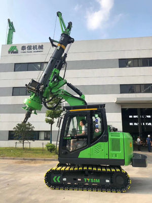 Gebruikte stapelmachine met 20 ton machinegewicht, gesloten hydraulisch systeem en maximaal 30 meter stapellengte