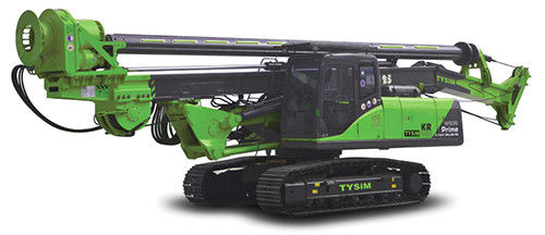 Kwaliteit  KR125A 37m / 45m Drilling Depth Bored Pile Equipment , Foundation Drill Rigs 34 T Overall Weight fabriek