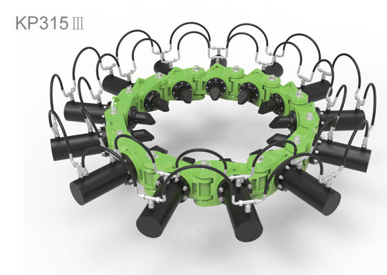 Kwaliteit  Crush Round Concrete Pile Head Hydraulic Pile Breaker For Excavator , Pile Diameter 300~1050mm TYSIM KP315A fabriek