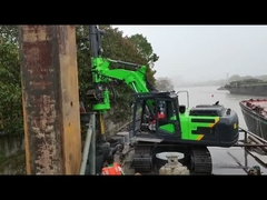 Klein Roterend Boorrig portable water well machine Tysim Kr50 met 7 - 20t-Graafwerktuig