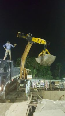 24.8 m Telescopische arm van de graafmachine