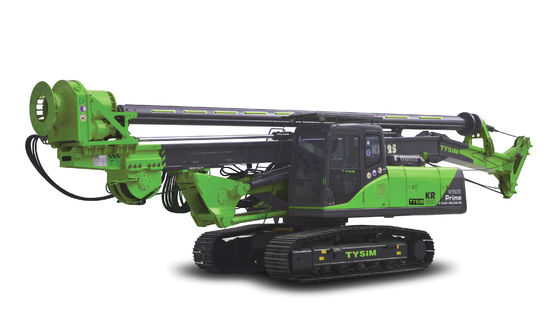 KR125C Putsgraafmachine voor boorwerkzaamheden op rupsbanden, gemonteerd op vrachtwagen, met schroefboor voor hard gesteente, boren van hoge kwaliteit