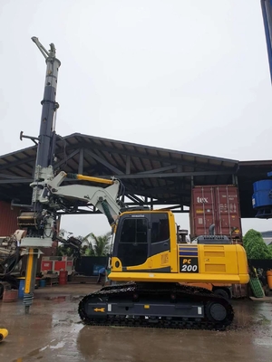 Op maat gemaakte boorinstallatie voor precisie en efficiëntie van de graafmachine gecombineerd