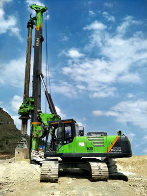 De Hydraulische Roterende Boorrig machine foundation pile with Cummins Motor van Kr 125ES
