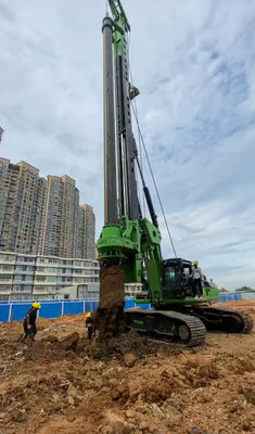 Boordiepte 31m Pile Foundation Boormachine Rotary Piling Rig Diameter 2000 mm Low Head Room