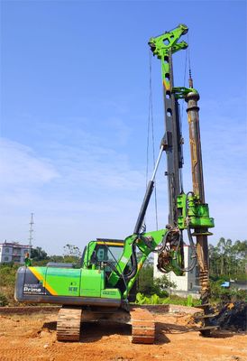 XR220D Rotary Piling Rig met maximaal koppel van 60kN.m, werkdruk van 35 MPa en transportgewicht van 5,4 T voor efficiënt stapelen