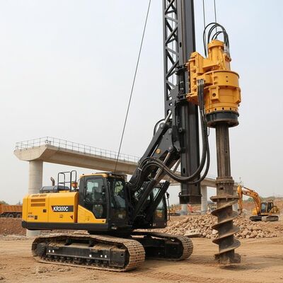 KR300C Hydraulische draaibare boormachine met 54m boorgediepte 2500mm diameter en 320kN.m koppel voor grootschalige projecten