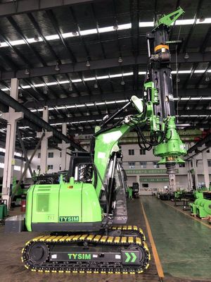 XR220D Rotary Piling Rig met 194kW motorvermogen 2,5 km/h snelheid en 18.000 kg gewicht voor zwaar boorwerk