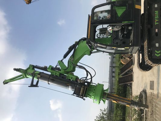 Gebruikte heimachine met ISUZU AA-6HK1XQP Motor Voorzien van gesloten hydraulisch systeem voor maximale paallengte van 30 meter